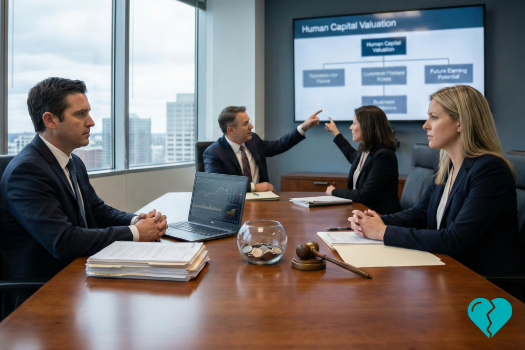 איזון משאבים: נכסי קריירה ומוניטין אישי בגירושין