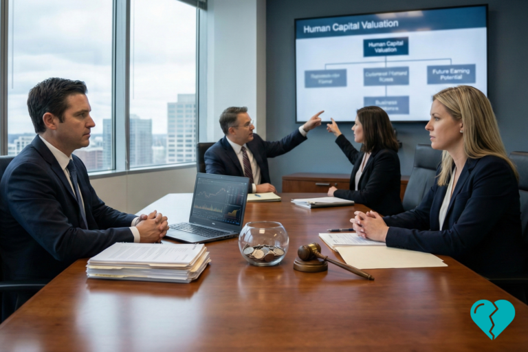 איזון משאבים: נכסי קריירה ומוניטין אישי בגירושין